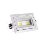 LED سیلندری مستطیل طرح متال هالید 40وات نمانور