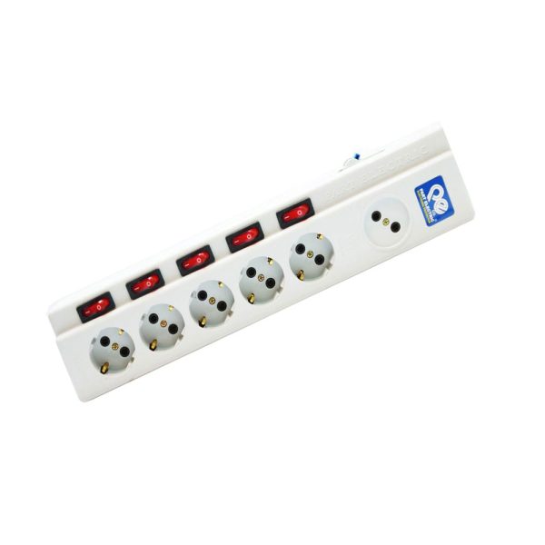 رابط برق 5+1 خانه پارت الکتریک با کابل 5 متری