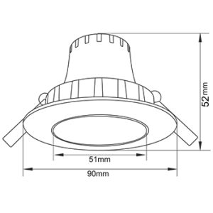 6W_LED_K4_Spo_Ceiling_Light