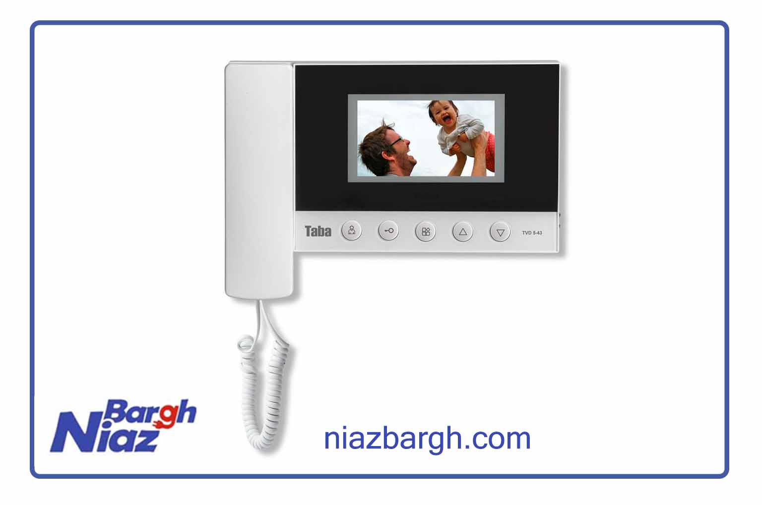 کاتالوگ مانیتور آیفون تصویری 43-5 تابا